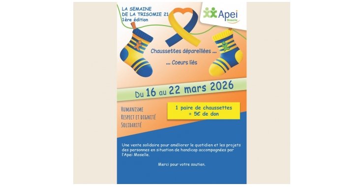 Opération solidaire - chaussettes 2026