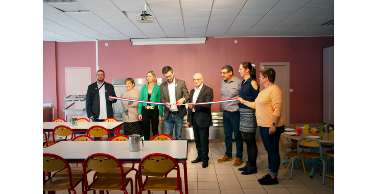 Inauguration du périscolaire à la MAS Les Marronniers