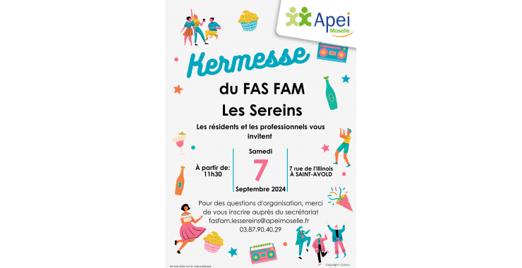 Kermesse du FAS/FAM Les Sereins