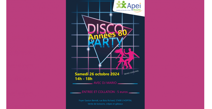 Disco Party Années 80