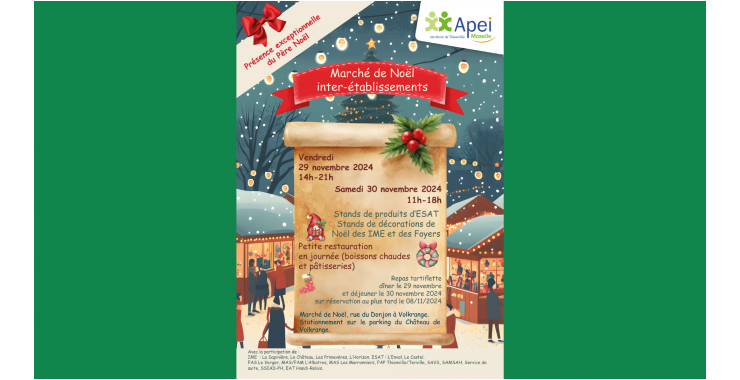 Marché de Noël inter-établissements