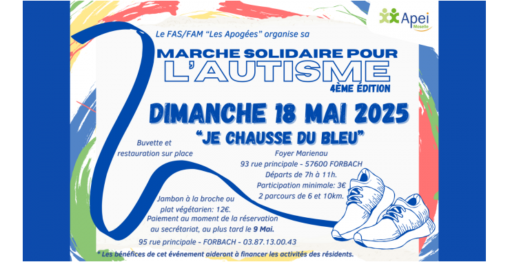 4e édition de la Marche Solidaire pour l'Autisme