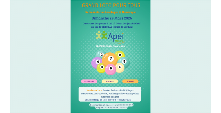 Grand Loto pour tous 2026 - FAP La Villa